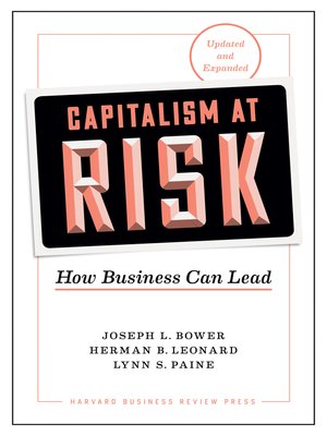 cover image of Capitalism at Risk, Updated and Expanded